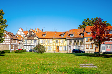 Fachwerkhäuser, Quedlinburg, Deutschland 