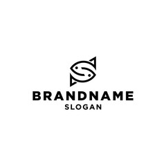 S fish elegant logo.eps