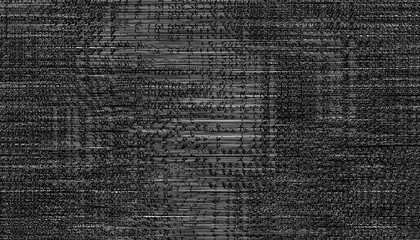 Glitch noise static television VFX. Visual video effects stripes background, CRT tv screen no...