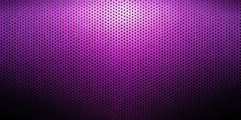 Abstract purple perforated metallic background with gradient lighting