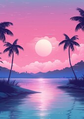 Sunrise landscape outdoors nature.