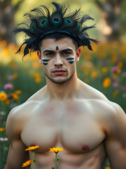 Mystical Forest Warrior  Muscular