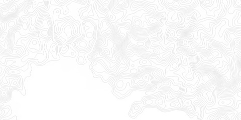 Black and white lines seamless Topographic map patterns, topography line map. Vintage outdoors style. The stylized height of the topographic map contour in lines and contours isolated on transparent.	