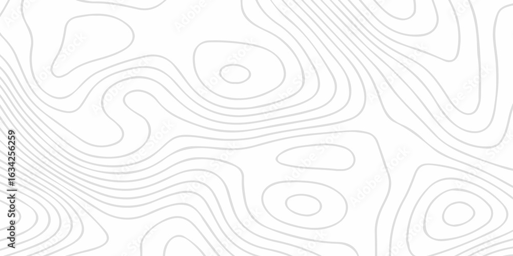Poster black and white lines seamless topographic map patterns, topography line map. vintage outdoors style