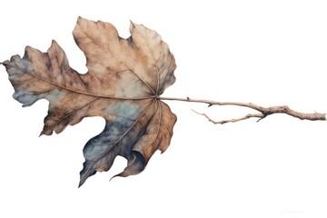 Naklejka premium Decaying Leaf leaf plant tree.