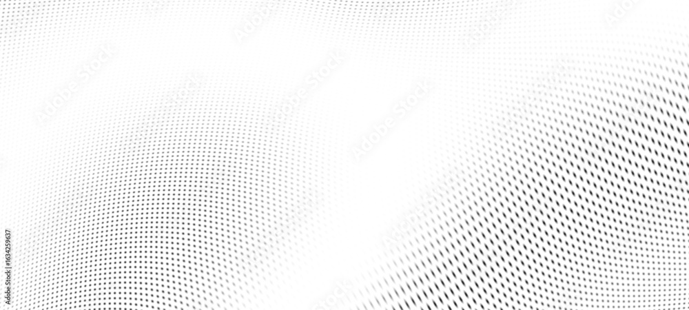 Aufkleber abstract digital wave of particles. futuristic point wave. technology background