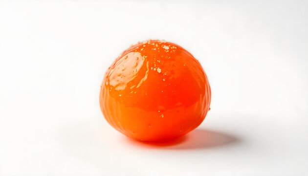 indian sweet gulab jamun isolated on white backgrond