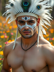 Mystical Forest Warrior  Muscular