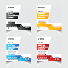 Multipurpose business marketing social media post or social media banner template design.