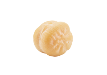 Isolated Dehydrated Chickpea, Close-Up Texture