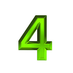 Obraz premium 3d golden number