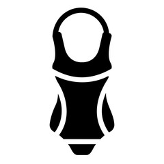swimming suit Solid icon