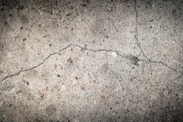 concrete texture is cracked