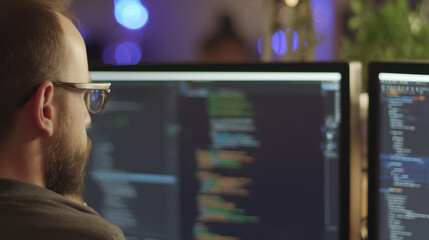 young woman using digital tablet in the office