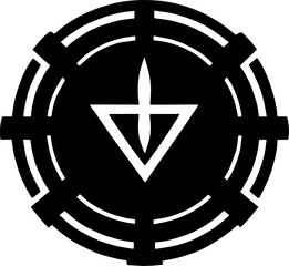 Abstract Modern minimalist Geometric Shape logotype Business Icon concept
