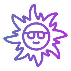 sun Gradient icon