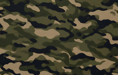 camouflage, army style, khaki color, protective print. stylish design for uniform