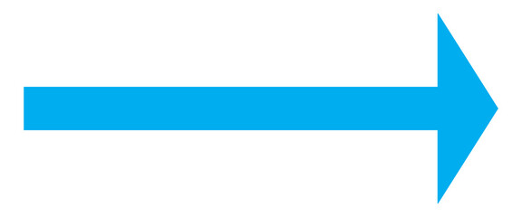  Long blue arrow icons vector . Blue long arrow icon. Long arrow icon. Blue long right arrow vector icon. Blue long arrow pointing to the right. Straight long arrow icon on white background . 