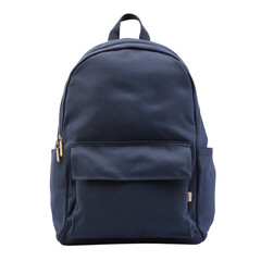 Fototapeta premium A student backpack isolated on transparent background