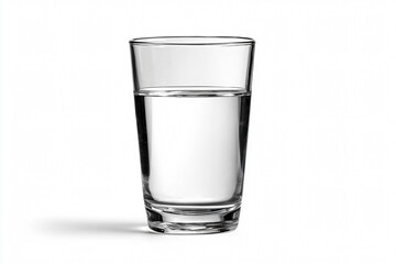 Clear Glass of Pure Water - Refreshing Beverage Concept