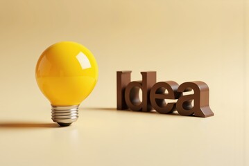 idea - light bulb