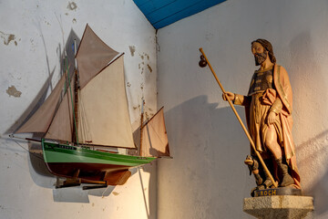 Chapelle de Saint-Cado à Belz dans le département du Morbihan - Bretagne
