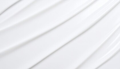 White Cosmetic Cream Texture Background
