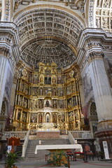 Obraz premium Altar da Capela Real de Granada na Espanha