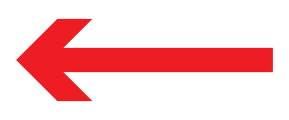 Obraz premium Long arrow vector icon. Right straight horizontal long arrow icon. Flat style long arrow vector illustration.