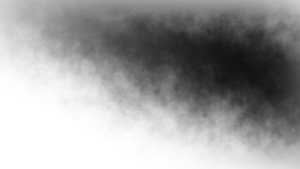 Smog, fog, smoke, cloud, white create a realistic PNG Overlay with transparent mist, dust and vapour. This PNG suits explosion effects, atmospheric scenes, or abstract design.