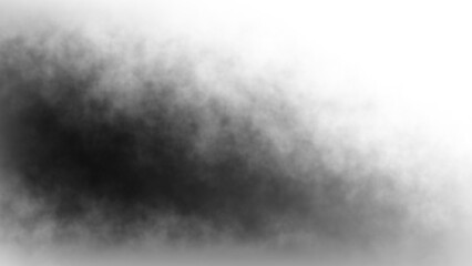 Smog, fog, smoke, cloud, white create a realistic PNG Overlay with transparent mist, dust and vapour. This PNG suits explosion effects, atmospheric scenes, or abstract design.