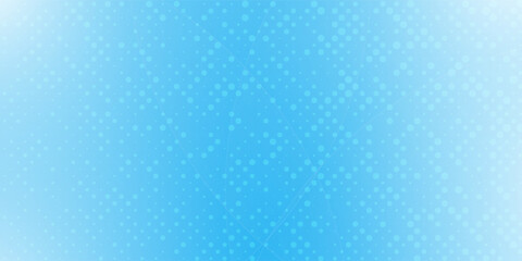 Dot white blue pattern screen led light gradient texture background. Abstract technology big data digital background. 3d rendering.