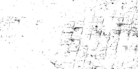 Black and white Dust overlay distress grungy effect paint. Black and white grunge seamless texture. Dust and scratches grain texture on white and black background.	