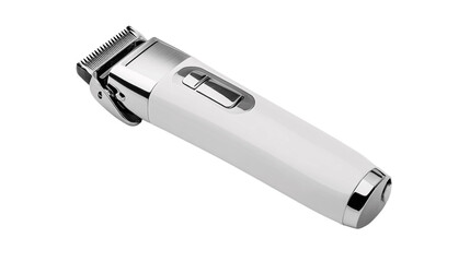 A single cordless trimmer, white background --ar 16:9