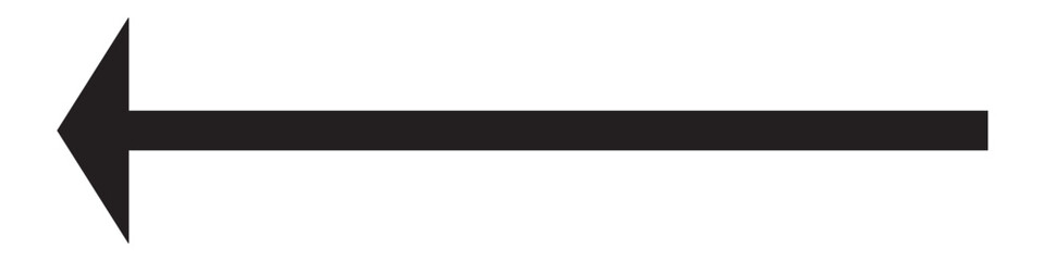 Obraz premium Long arrow icon. Arrow pointing right site. Large arrow pointing right. Bold thine long arrow. Vector illustration. eps 10.