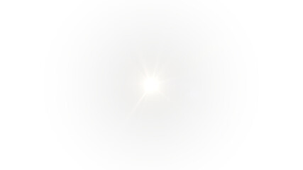 Light, burst, flare, sunlight, gold — glowing PNG sparkle with beams on transparent backdrop....