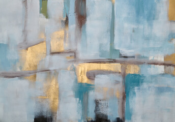 Bold and expressive abstract art with contrasting colors and striking lines, perfect for modern and vibrant interiors