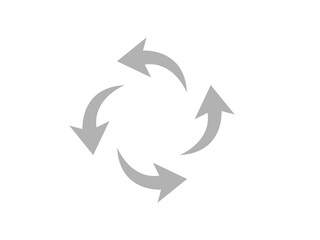 circular arrows icon
