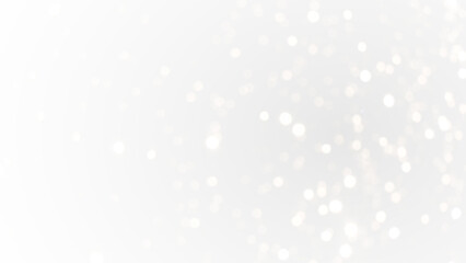 Light, glistering, white, sparkling, shiny — soft bokeh PNG with transparent background. This glowing PNG Overlay adds elegance and magic to seasonal, wedding, or celebration designs.
