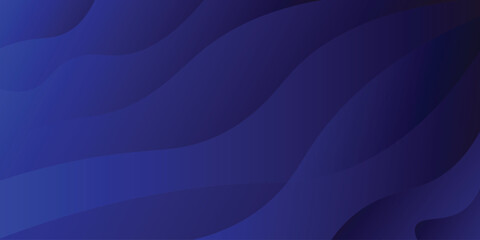 Blue wave abstract essence, contemporary flow