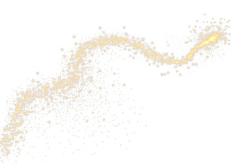 Light, shine, christmas, sparkle, golden — glowing particles PNG on transparent background. This PNG Overlay adds magical softness to New Year cards or festive design compositions.