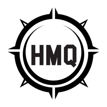 HMQ letter design. HMQ letter technology logo design on a white background. HMQ Monogram logo design for an entrepreneur and business.