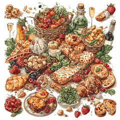 Delicious Food design very cool