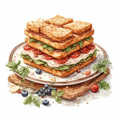 Delicious Food design very cool	
