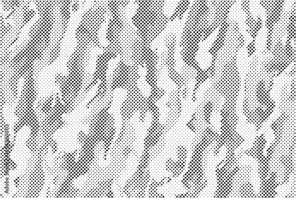 Poster abstract halftone background. military camouflage effect dot seamless pattern texture. dotted backgr