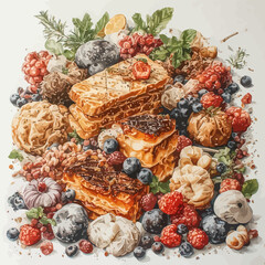 Delicious Food design very cool	
