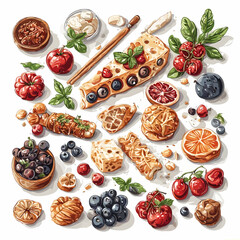 Delicious Food design very cool