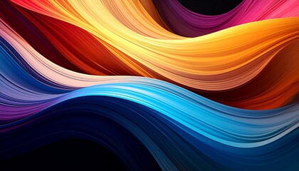 Fototapeta premium Brush Flow and Gradient