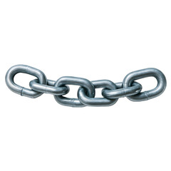 Obraz premium Heavy Duty Steel Chain Link for Industrial Use