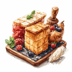 Delicious Food design very cool	
